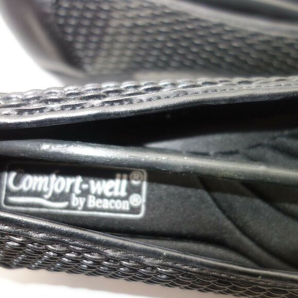 NEW Comfort-well Beacon Stretch-n-Form Pumps Black Square Medium Heel Shoes 10 - Picture 5 of 7
